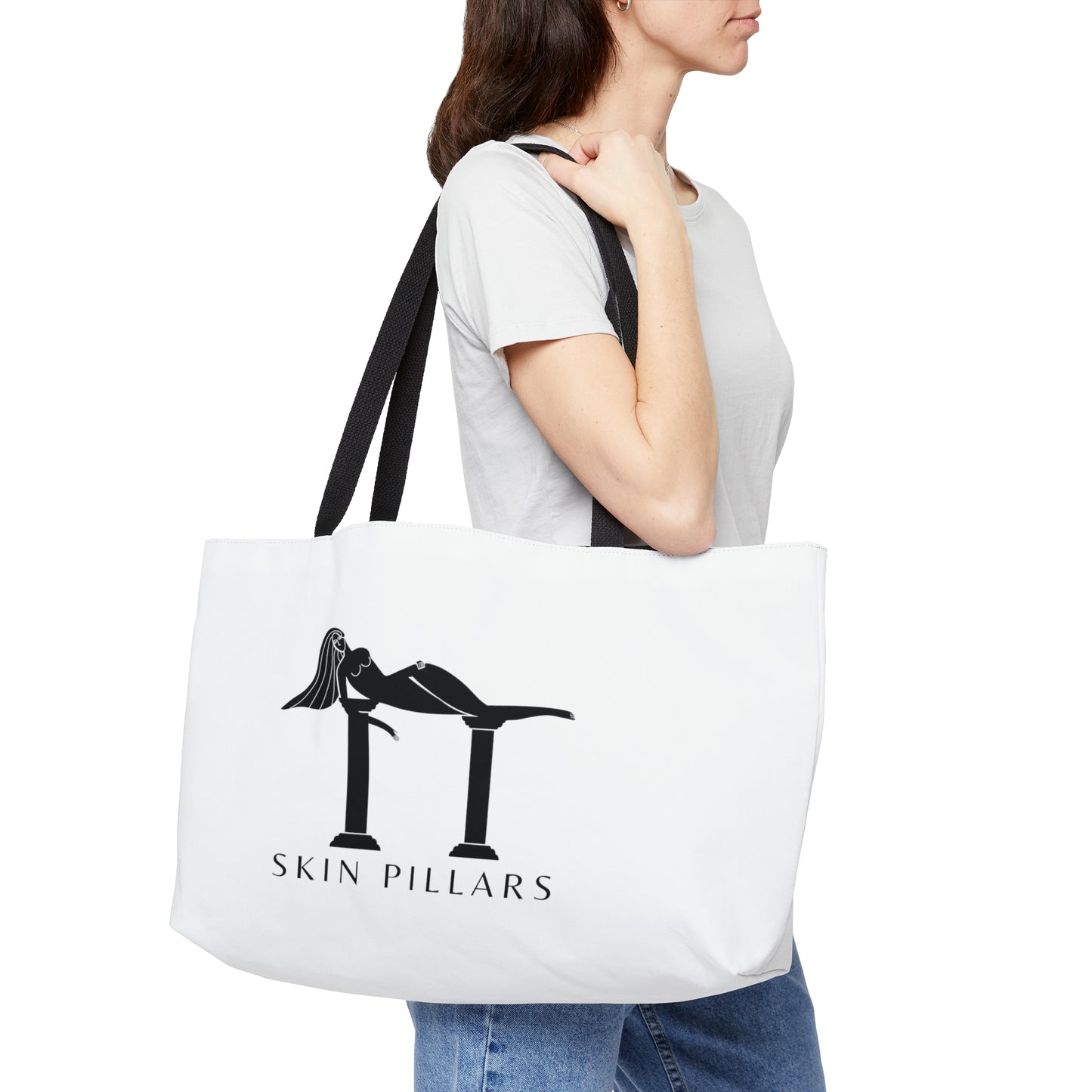 Weekender Tote Bag White