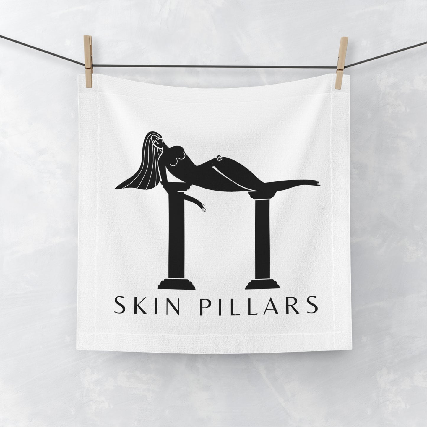 Face Towel White