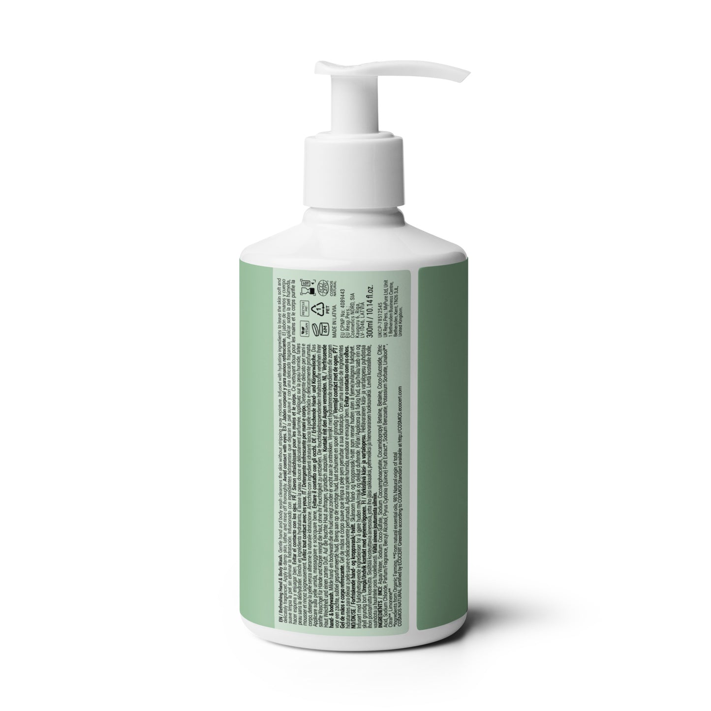 Green tea hand & body wash